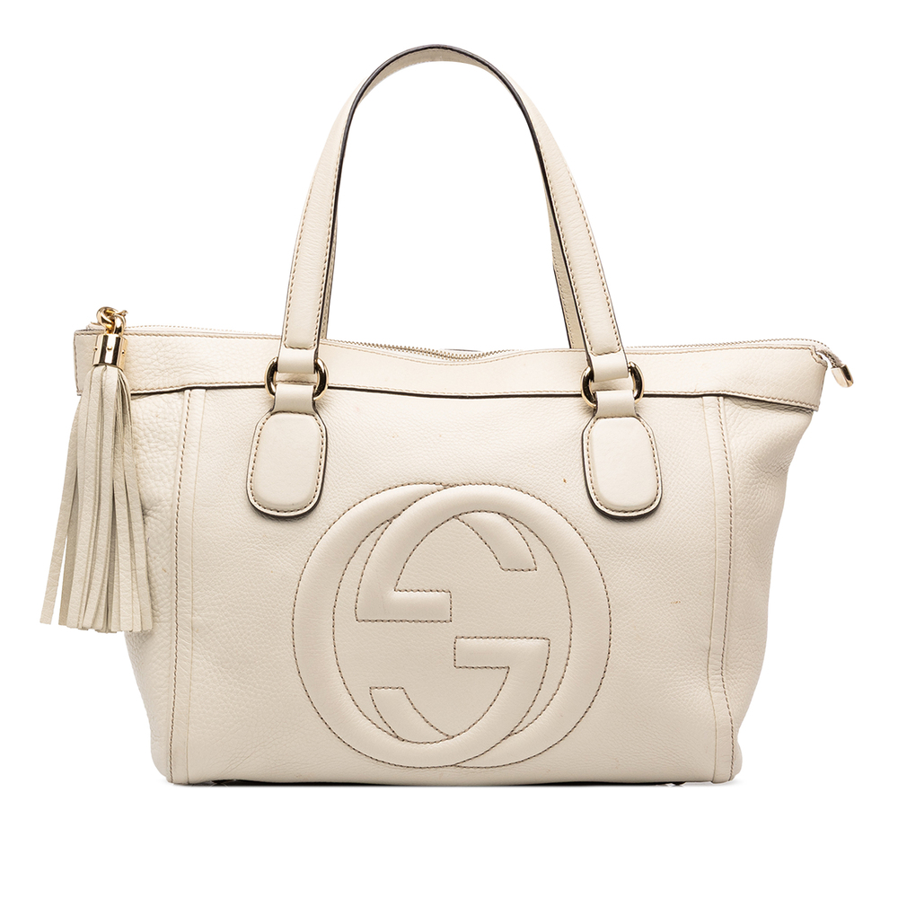 Pre-Loved Gucci Small Leather Soho Working Tote